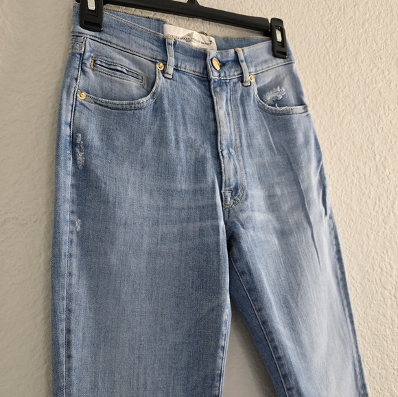 Golden Goose Leggy Cigarette Jeans Size 27 Blue - Picture 3 of 9